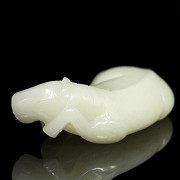 Carved jade figure 