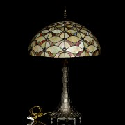 Tiffanies style table lamp, 20th century