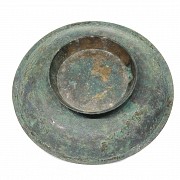 Lot of bronze plates, Indonesia