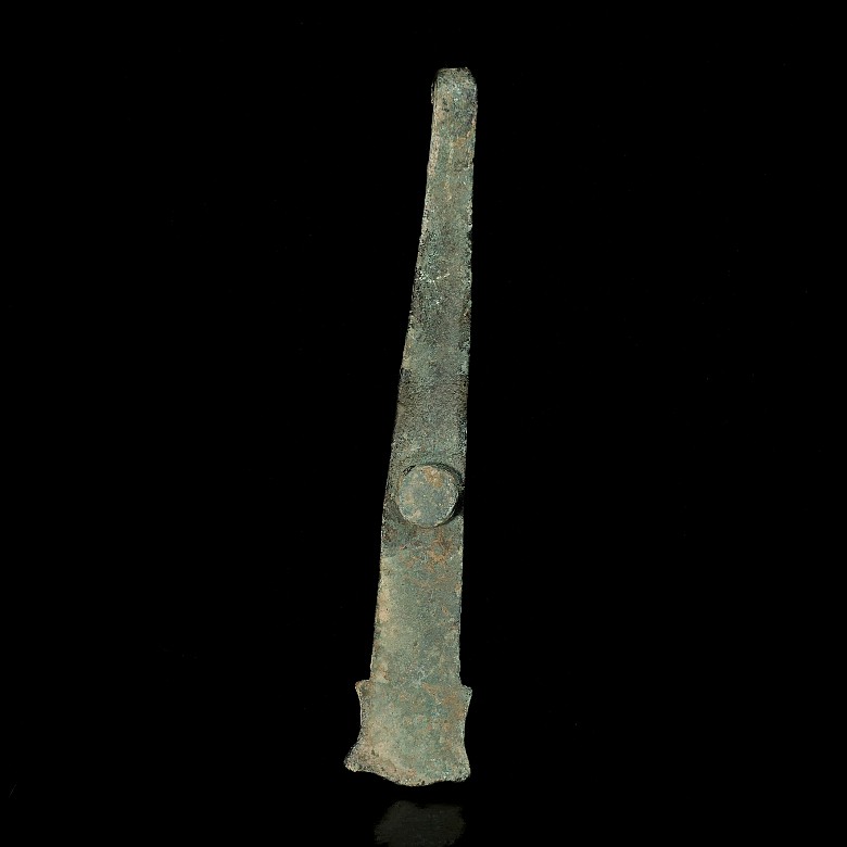 Bronze belt hook, Han Dynasty