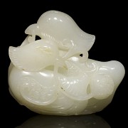 White jade figure 