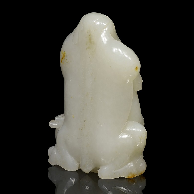 White jade figure 