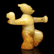 Jade human figure, Han dynasty