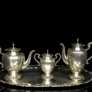 Silver tea and coffee set, 20th century