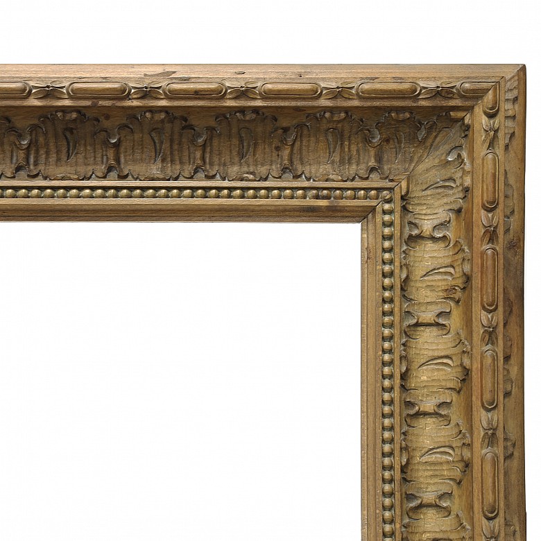 Vicente Andreu, between 1969 and 1971. Two carved wooden frames.