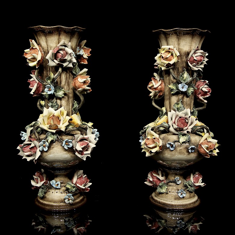 Capodimonte porcelain 