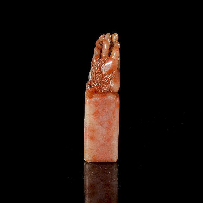 Shoushan ‘Buddha's Hand’ stone seal, Qing dynasty