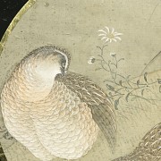 Chinese painting ‘Pair of Partridges’, Qing dynasty