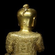 Gilded bronze figurine 