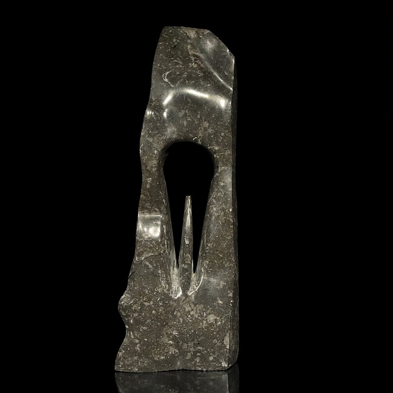 Escultura abstracta de mármol, ca.1970