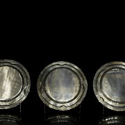 Ten ‘Sanborns’ Mexican silver plates