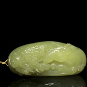 Colgante de jade amarillo 