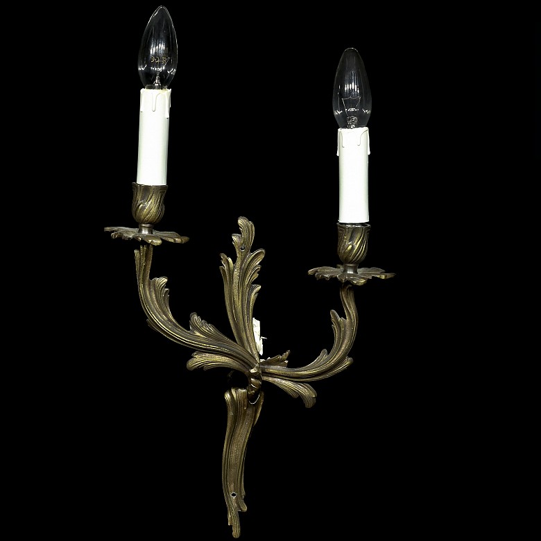 Set of Louis XV style sconces, 20th century