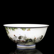 Bowl with cranes, 20th century