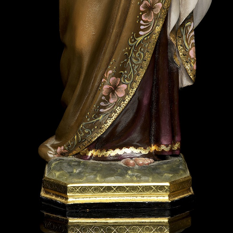 Spanish imagery “Pair of saints”, 20th century