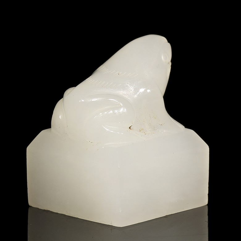 Small ‘Frog’ jade seal, Han dynasty