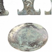 Lot of bronze pieces, Indonesia - 1